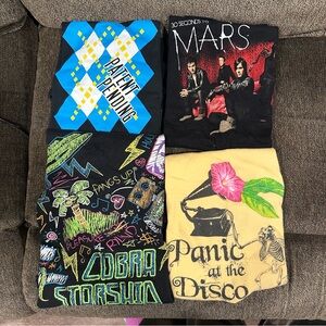 Assorted Vintage Emo Band T Shirts Juniors (M/L)